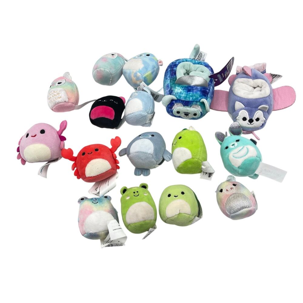 Lot of 16 Squishville Squishmallow Airplane Vehicle 2"